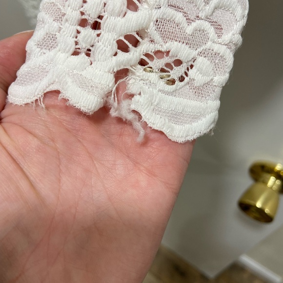 Windsor White Mini Dress. Medium. Worn Once. - Picture 7 of 9